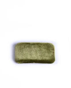 Adorno Para Zapato Terciopelo Verde