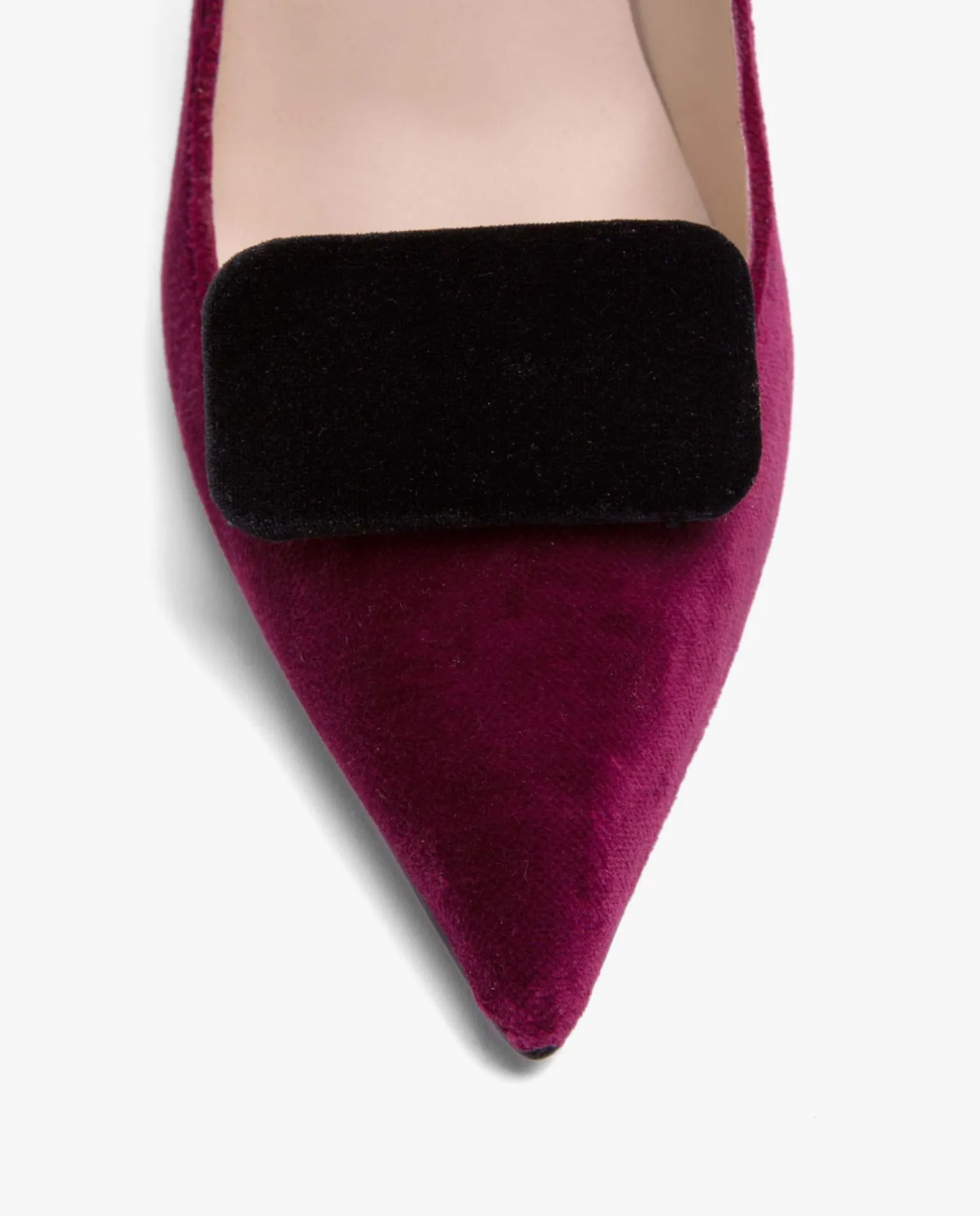 Adorno Para Zapato Terciopelo Negro