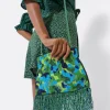 Bandolera Cuentas Leopardo Verde