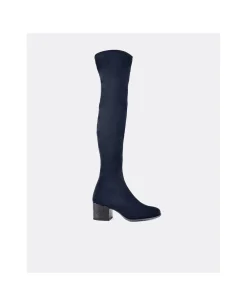 Bota Mosquetera Strech Ultrasuede Strech Marino