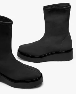 Botin Calcetin Licra Strech Negro