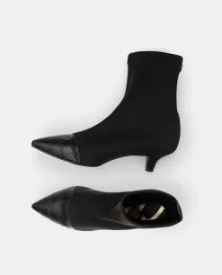 Botin Licra Strech Negro