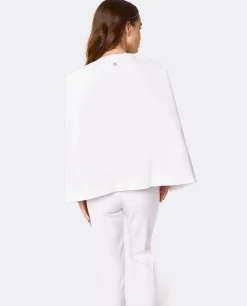 Chaqueta Capa Crep Blanco