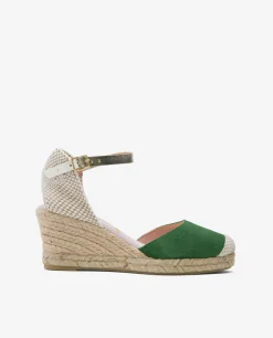 Cuna Yute Con Con Pulsera Serraje Verde