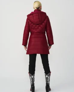 Parka Nylon Burdeos