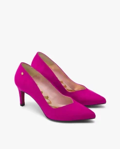 Salon Pico Ultrasuede Fucsia